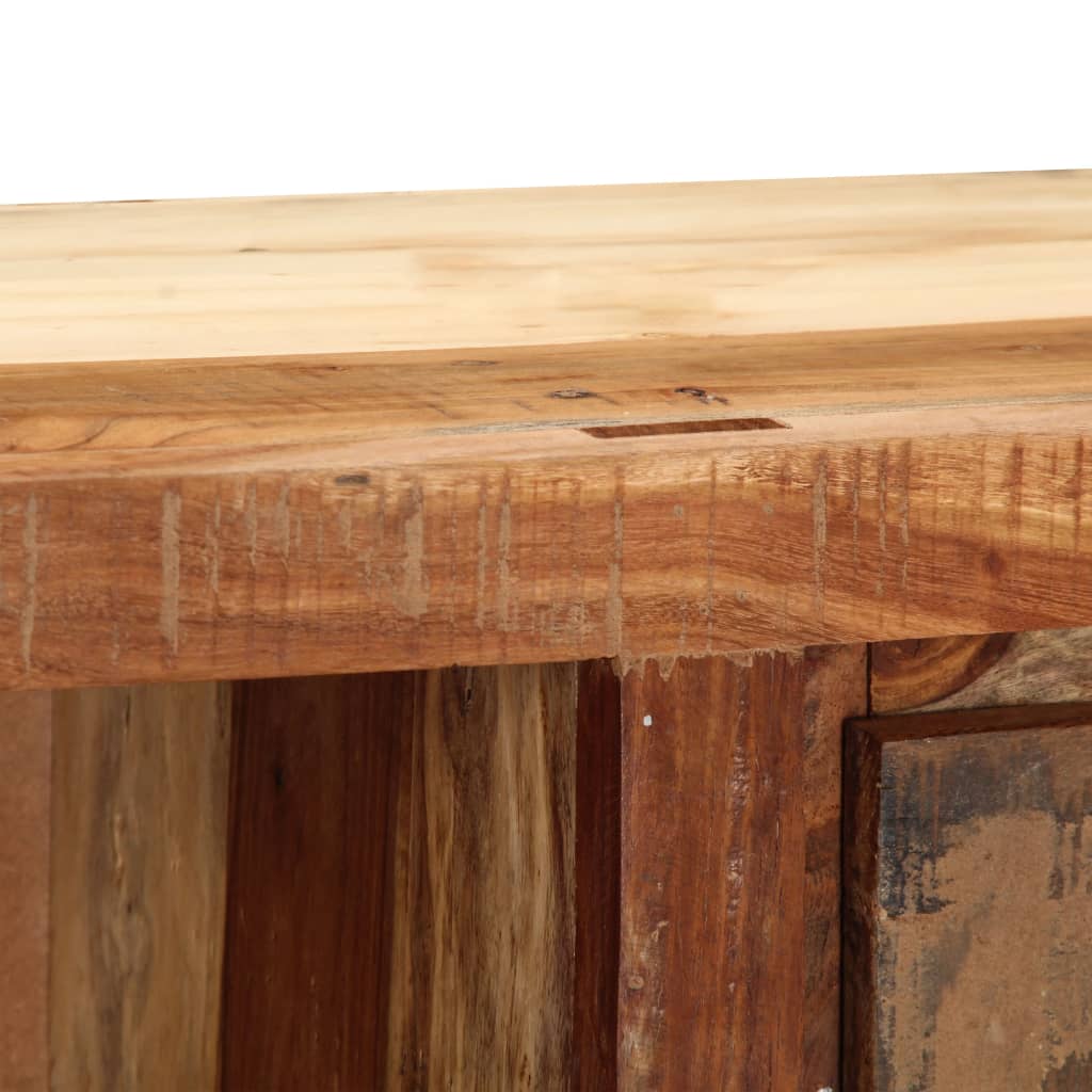 TV-Möbel Trä TV-Bänk 100x30x33 cm massivt återvunnet trä