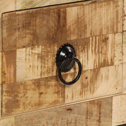 Soffbord Trä massivt mangoträ 80x40x35 cm