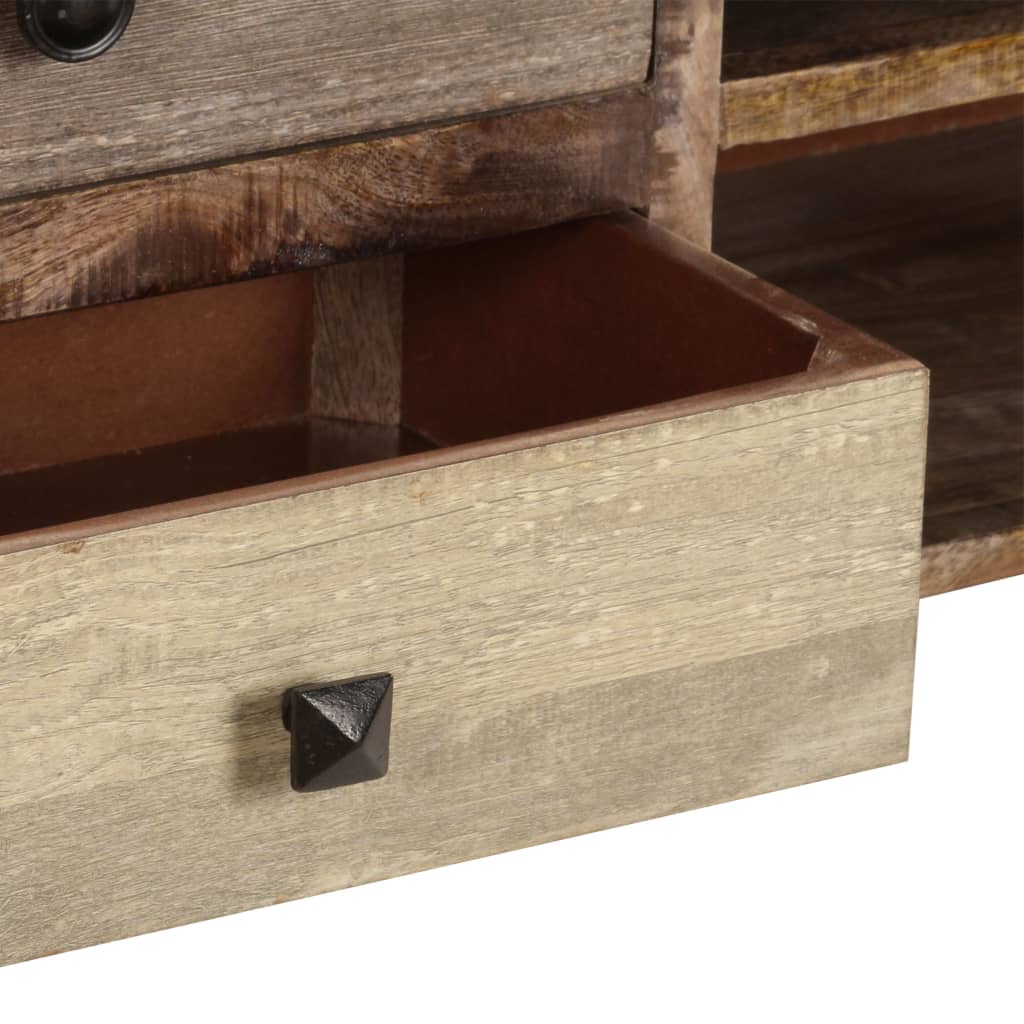 TV-Möbel Trä TV-Bänk 118x30x40 cm massivt mangoträ