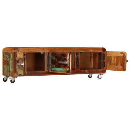 TV-Möbel Trä TV-Bänk 120x30x37 cm massivt återvunnet trä