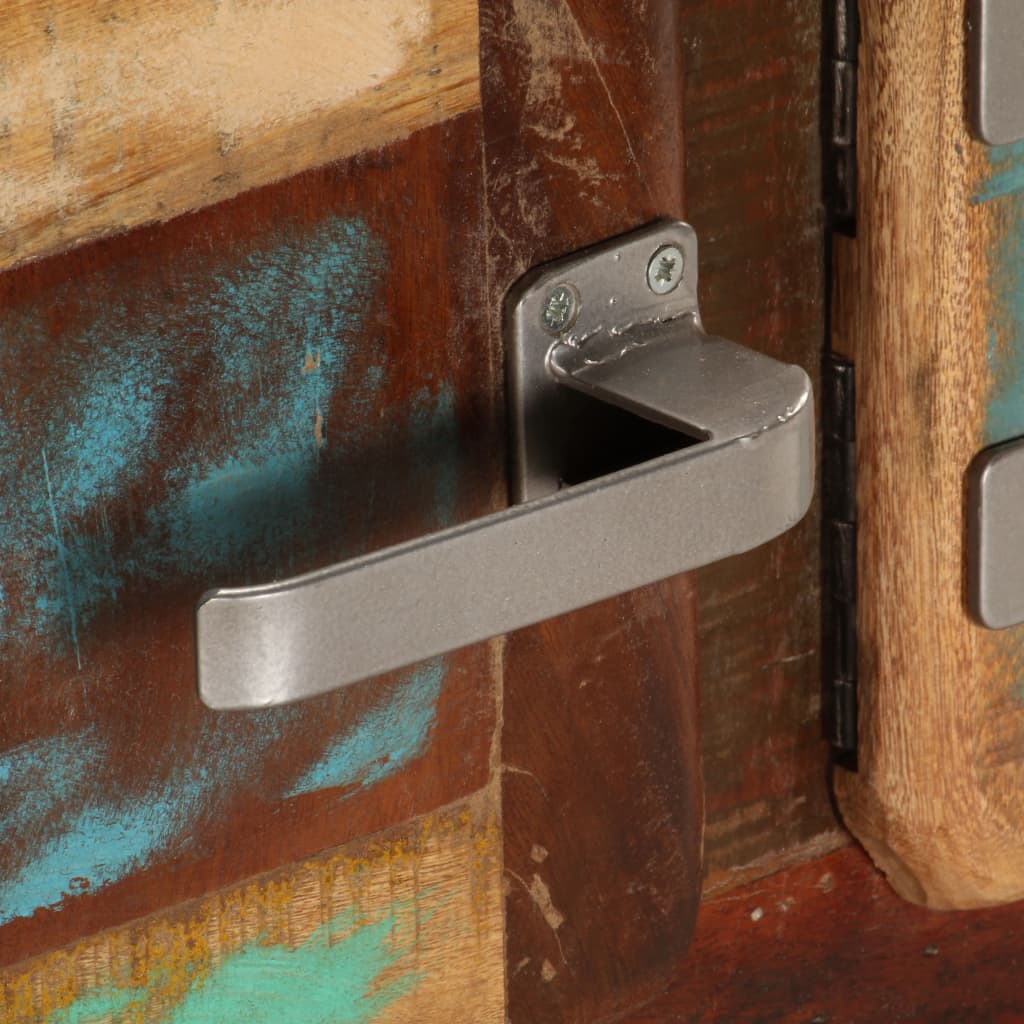 TV-Möbel Trä TV-Bänk 120x30x37 cm massivt återvunnet trä