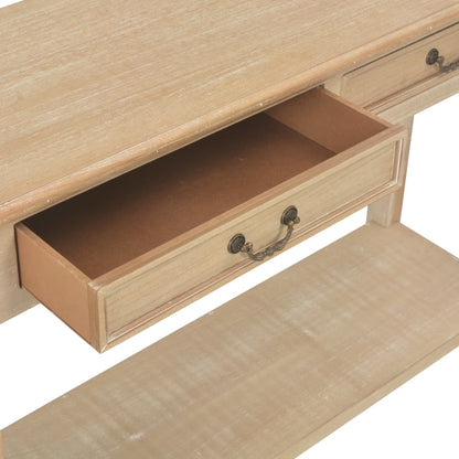 Avlastningsbord Konsolbord Trä 110x35x80 cm