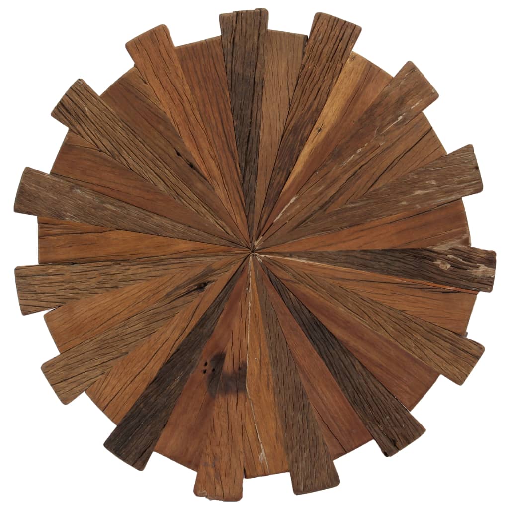 Soffbord Trä 2 st massivt återvunnet trä