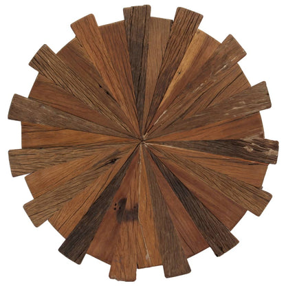 Soffbord Trä 2 st massivt återvunnet trä