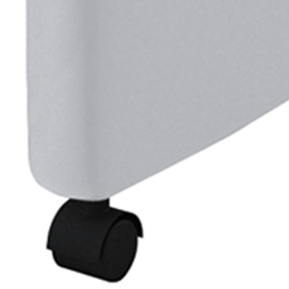 Matstolar 6 st vit konstläder