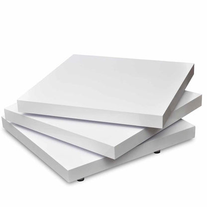 Soffbord Högglans Vit 3 nivåer