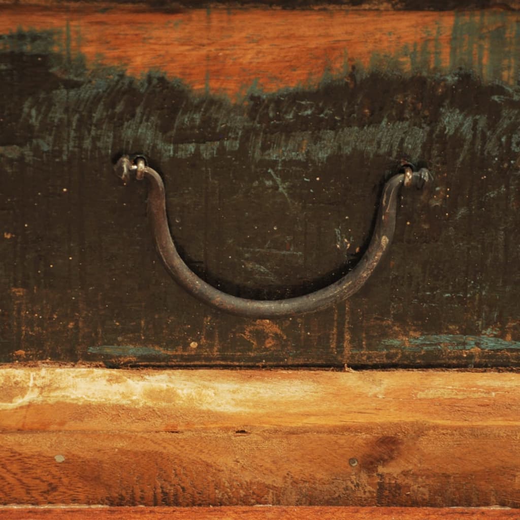 Soffbord Trä med förvaring vintage återvunnet trä