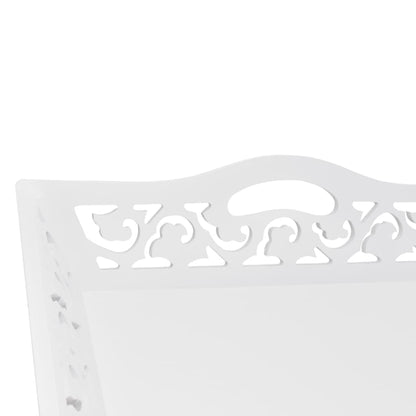 Sidobord Vit med bricka