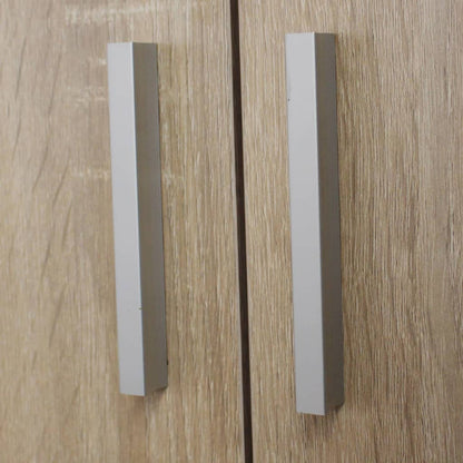 Skoställ Brun Ek Skoskåp med 7 hyllor