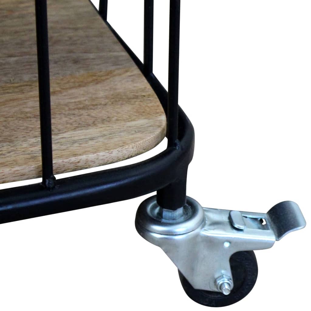 TV-Möbel Trä TV-Bänk massivt mangoträ 100x40x45 cm