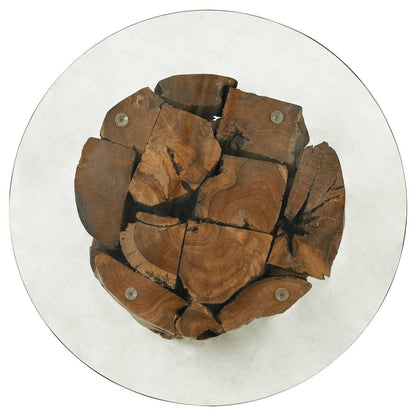 Soffbord Trä massivt drivved 60 cm