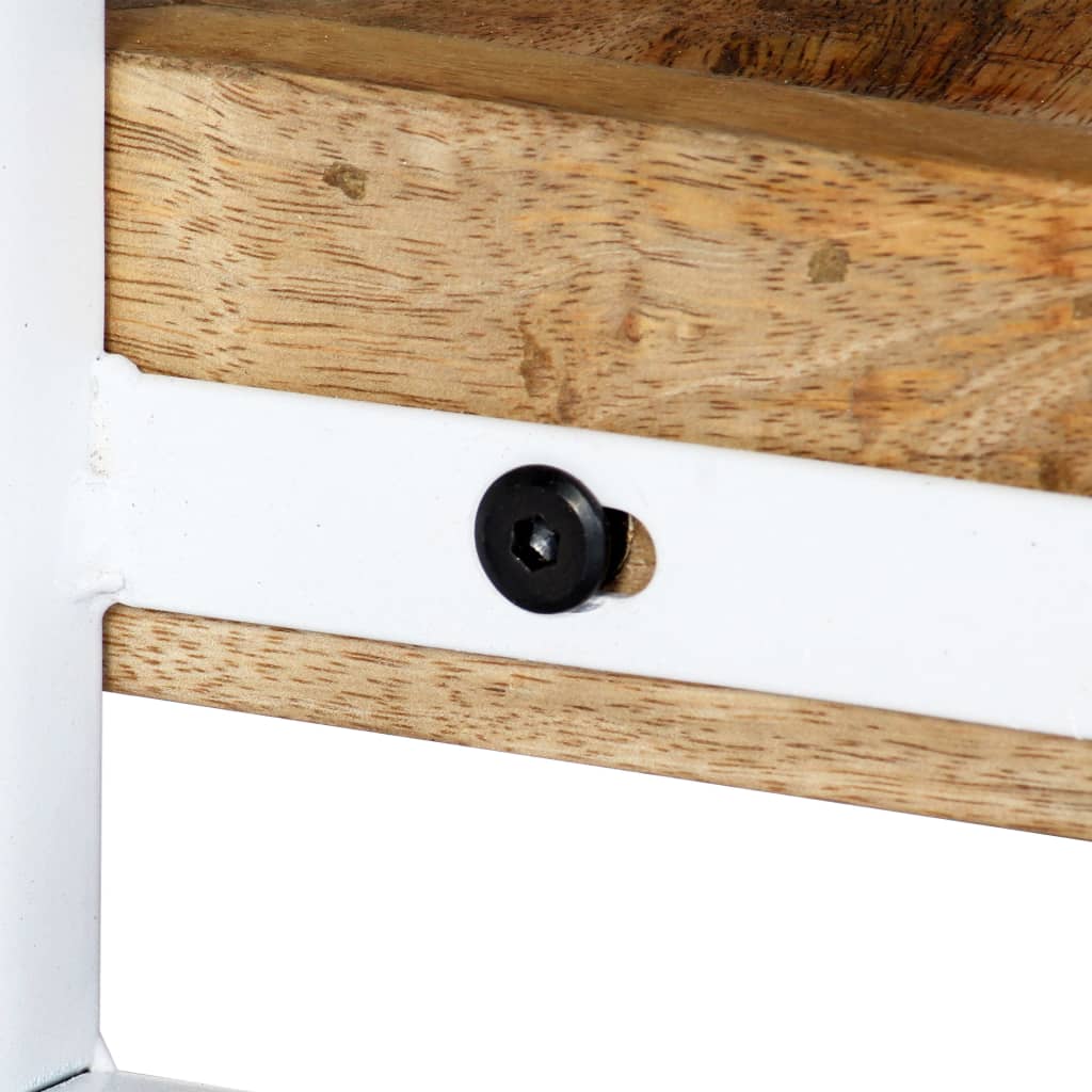 TV-Möbel Trä TV-Bänk 90x30x40cm massivt mangoträ