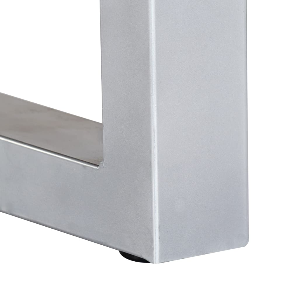 Soffbord Trä med levande kanter 60x60x40 cm massivt akaciaträ