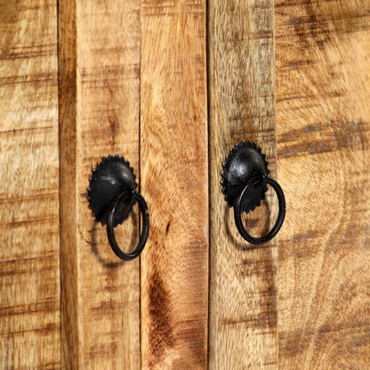 Skänk Trä 120x35x76 cm massivt mangoträ