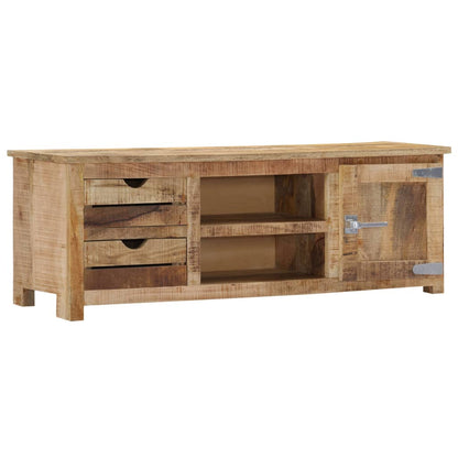 TV-bänk 120x30x40 cm massivt mangoträ
