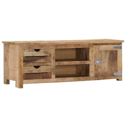 TV-bänk 120x30x40 cm massivt mangoträ