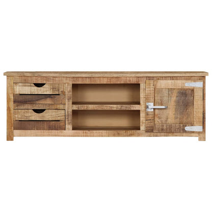 TV-bänk 120x30x40 cm massivt mangoträ
