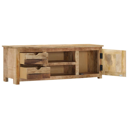 TV-bänk 120x30x40 cm massivt mangoträ