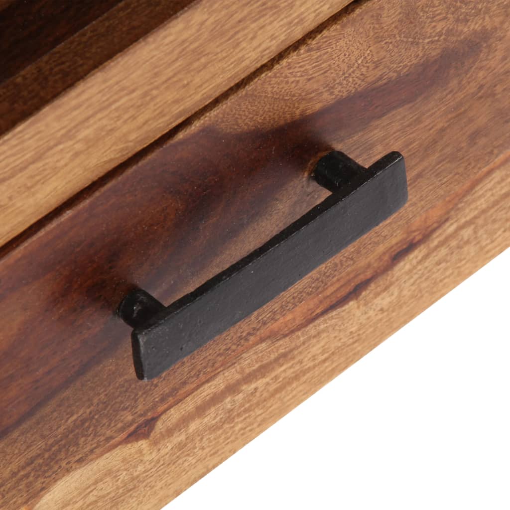 TV-Möbel Trä TV-Bänk 118x30x40 cm massivt trä