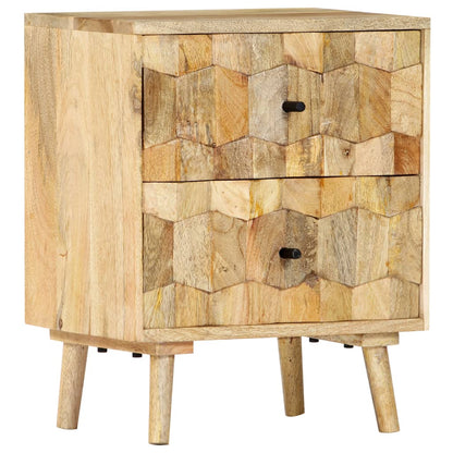 Sängbord 40x30x50 cm massivt mangoträ