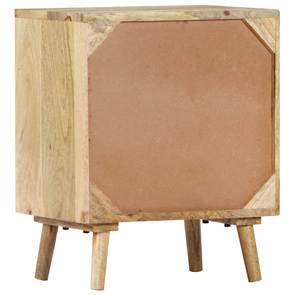 Sängbord 40x30x50 cm massivt mangoträ