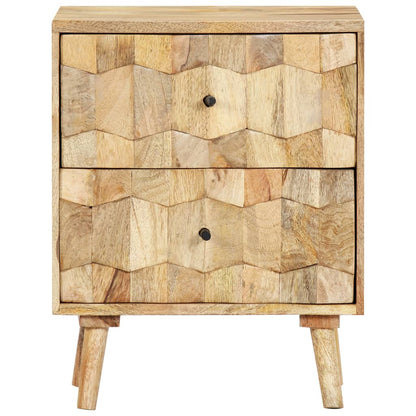 Sängbord 40x30x50 cm massivt mangoträ