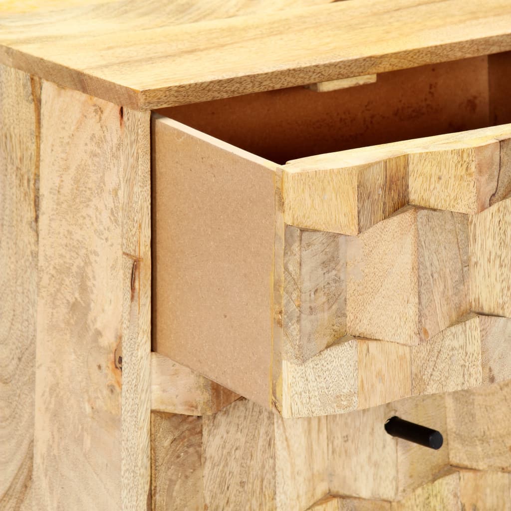 Sängbord 40x30x50 cm massivt mangoträ