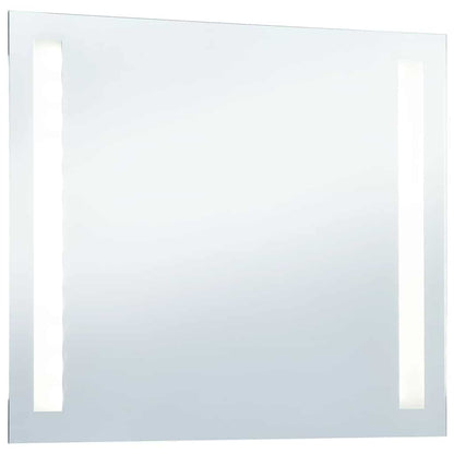 Badrumsspegel LED 60x50 cm