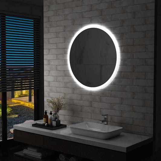 Badrumsspegel LED 80 cm
