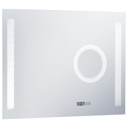 Badrumsspegel LED med touch-sensor 80x60 cm