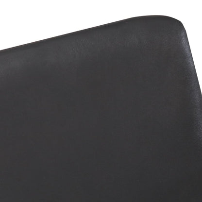 Fåtölj Grå äkta läder