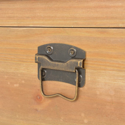 Förvaringskista med dyna 80x40x40 cm MDF