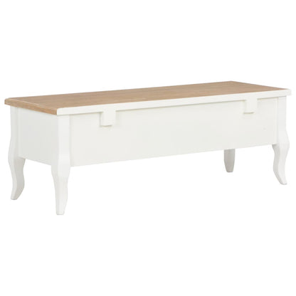 TV-Möbel Vit TV-Bänk 100x35x35 cm trä