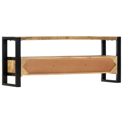 TV-bänk 130x30x50 cm massivt mangoträ