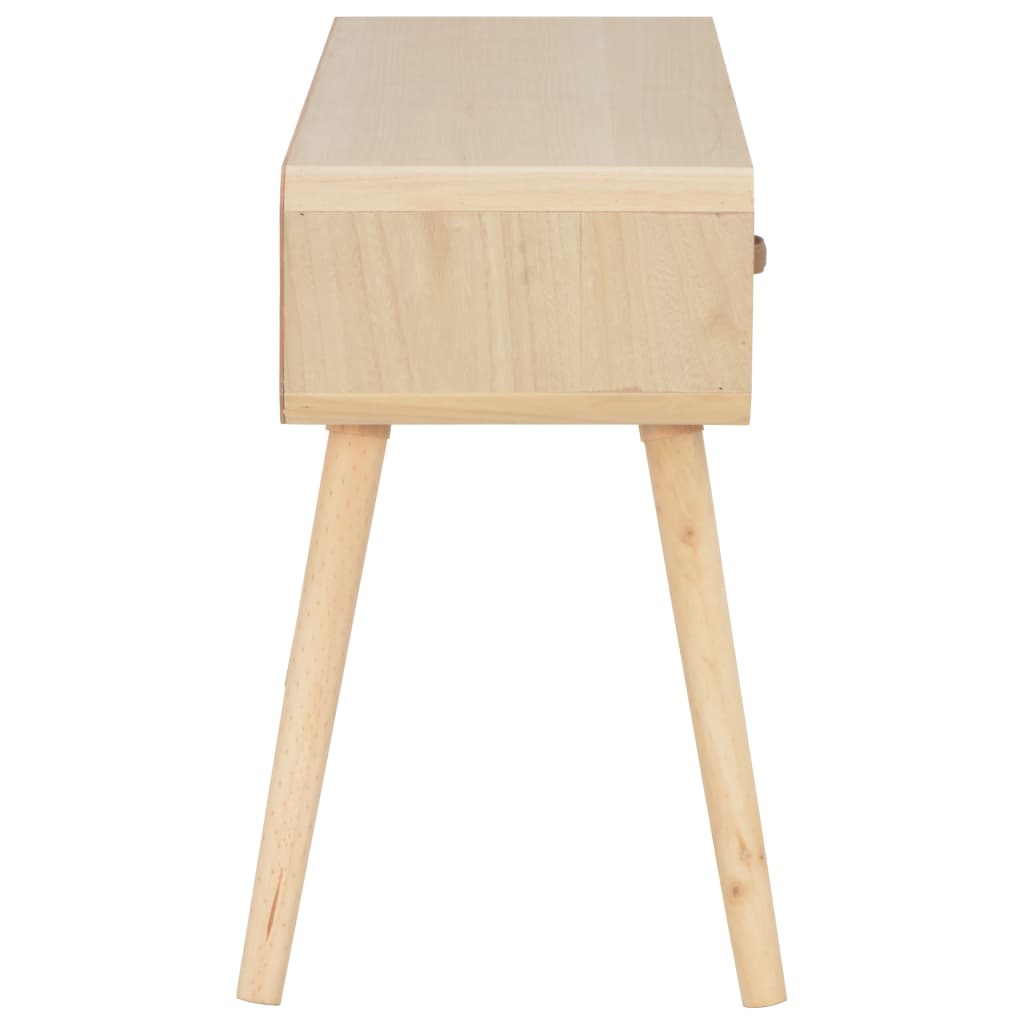 Avlastningsbord Konsollbord Trä 100x35x68 cm massivt trä