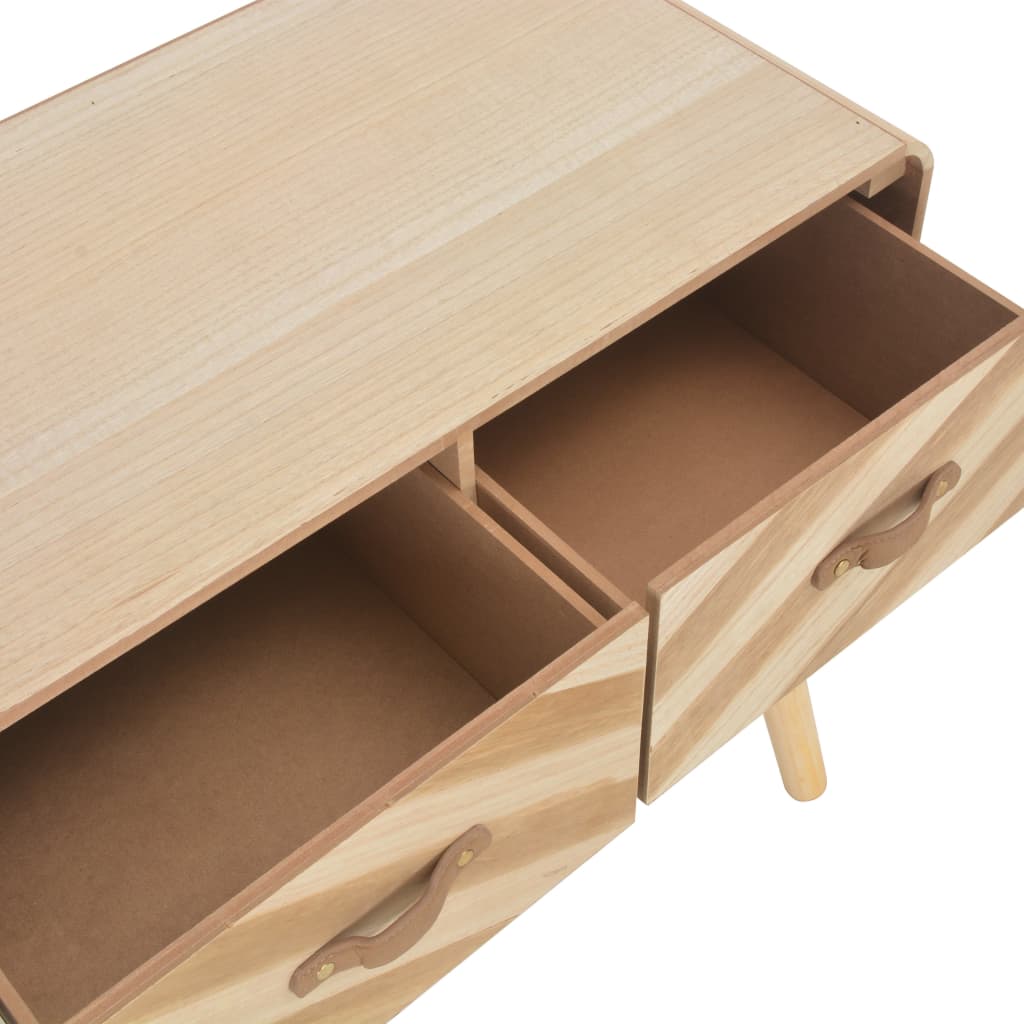 Avlastningsbord Konsollbord Trä 100x35x68 cm massivt trä