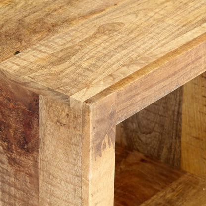TV-bänk 120x30x40 cm massivt mangoträ