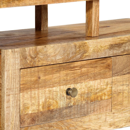 TV-bänk 120x30x40 cm massivt mangoträ