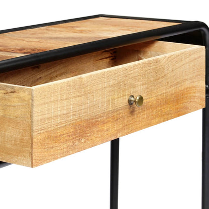 Avlastningsbord Konsollbord Trä 118x30x75 cm massivt mangoträ