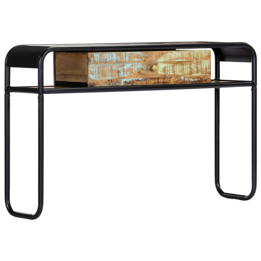 Avlastningsbord Konsollbord Trä 118x30x75 cm massivt återvunnet trä