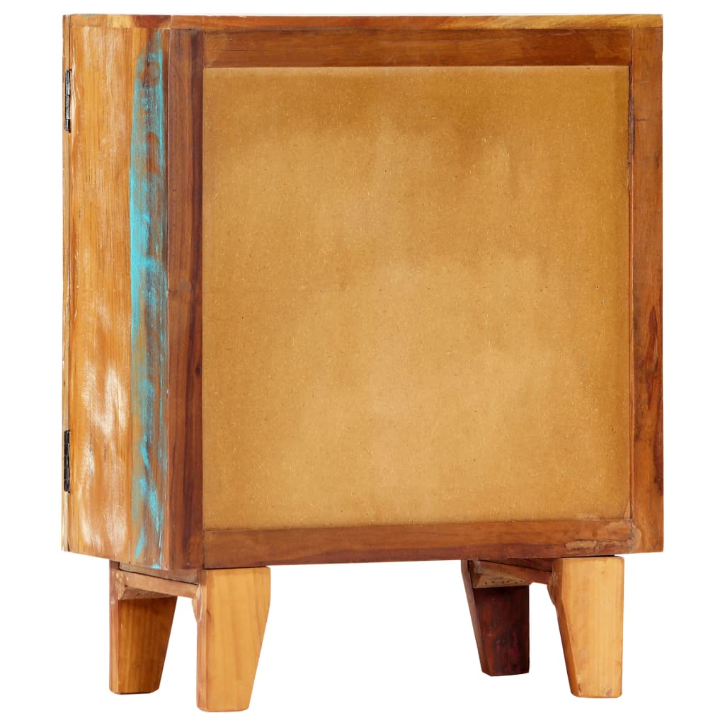 Skänk Trä Handsnidad 60x30x75 cm massivt återvunnet trä