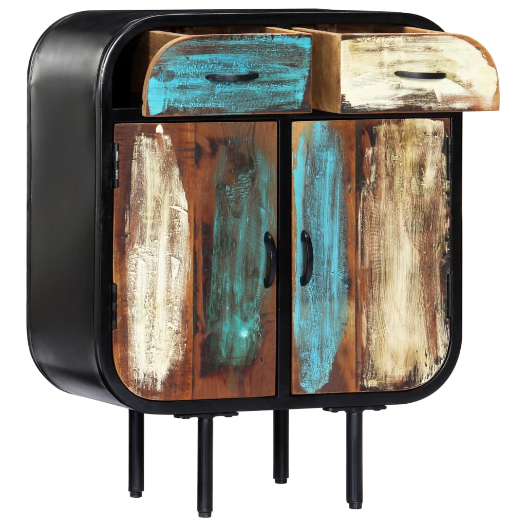 Skänk Trä 60x30x75 cm massivt återvunnet trä