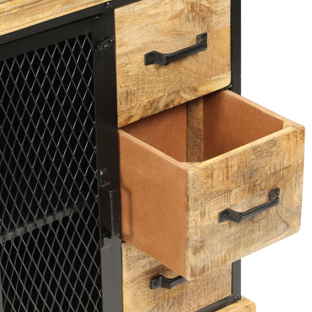 Skänk Trä 60x30x75 cm massivt mangoträ