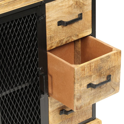 Skänk Trä 60x30x75 cm massivt mangoträ