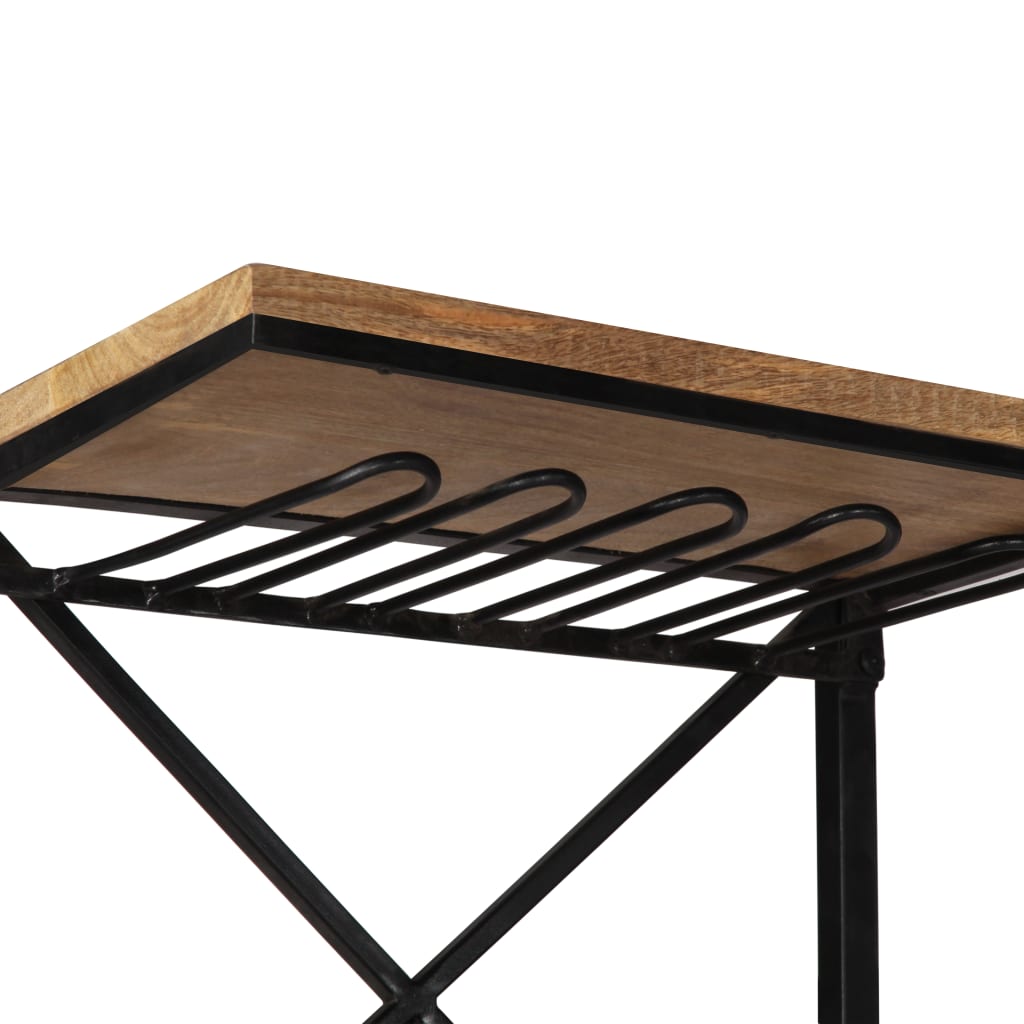 Vinställ traktor 49x31x172 cm massivt mangoträ