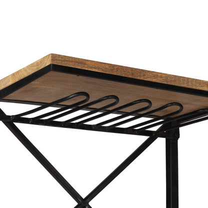 Vinställ traktor 49x31x172 cm massivt mangoträ