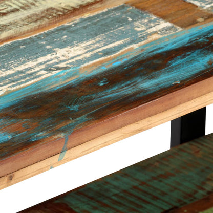 TV-Möbel Trä TV-Bänk 130x40x40 cm massivt återvunnet trä