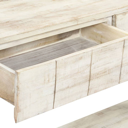 Avlastningsbord Konsollbord Trä 120x35x75 cm massivt mangoträ