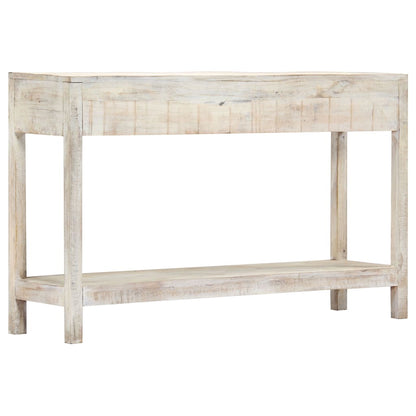 Avlastningsbord Konsollbord Trä 120x35x75 cm massivt mangoträ