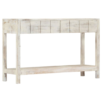 Avlastningsbord Konsollbord Trä 120x35x75 cm massivt mangoträ